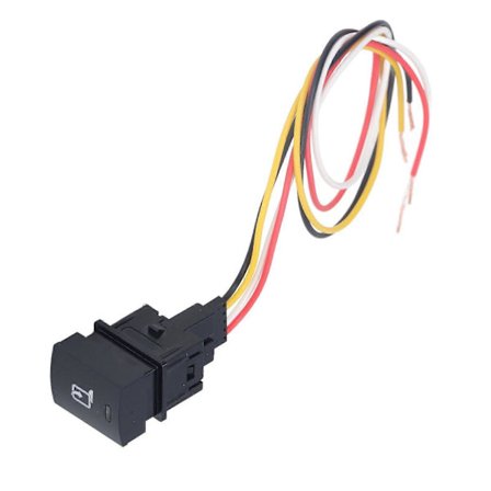 Högkvalitativ dimljusmodifieringskabelhärva med strömbrytare för bilens dimljus