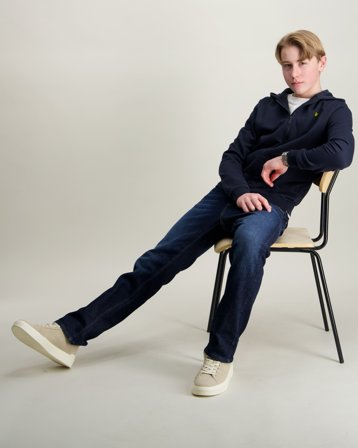 Lyle & Scott Zip Through Hoodie Sininen Hupparit/Hoodie Pojat - Kids Brand Store