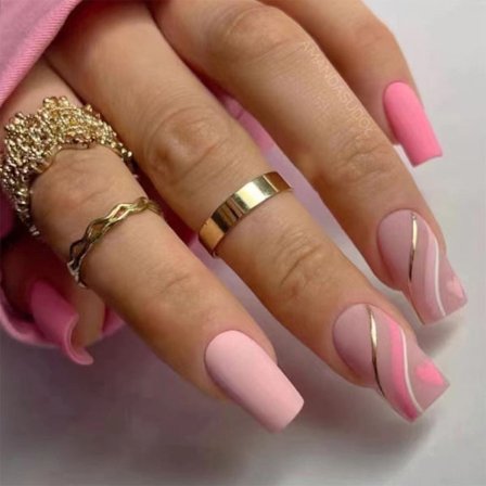French Fake Nails False Nail 4 4