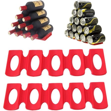 Flaskhållare kylskåp flaskställ flaskställ ölhållare