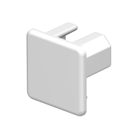 Obo Bettermann 6175546 Endestykke halogenfri, hvit 30 x 15 mm, Installasjonsmaterial