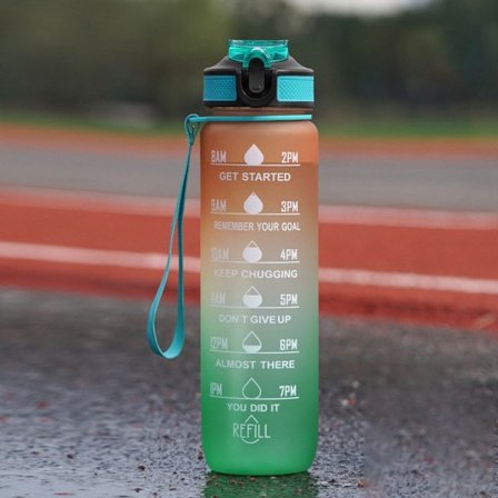 Vattenflaska Sport Drickskopp Plast Vattenkopp