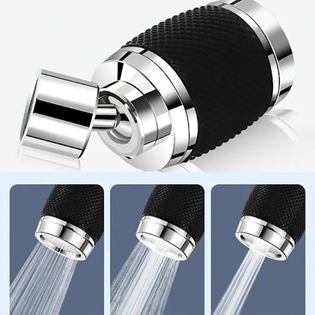 Kökskran, 360° roterbar, stänksäker, förbättrad strålsamlare, ger glans till ditt kök