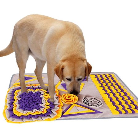 Treningsmatte for kjæledyr, fôringsmatte for hunder, snusematte, treningsfôring