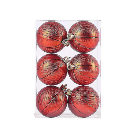 Joulukuusenkoriste 6cm Joulupallo Jalkapallo Baseball Jalkapallo Koripallo