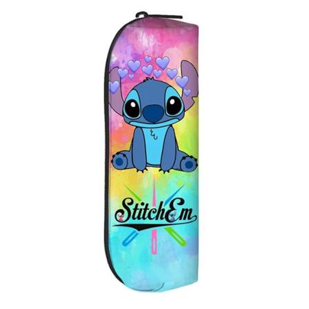 Lilo & Stitch pennal Cartoon pennväska Student Stationery Box Skolartiklar Barn Vuxna Organizer Väska A