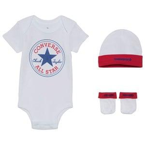 Kids - Converse 3-piece White Chuck Patch Layette Set 6-12 months - Clothing sets - 6-12 months - White