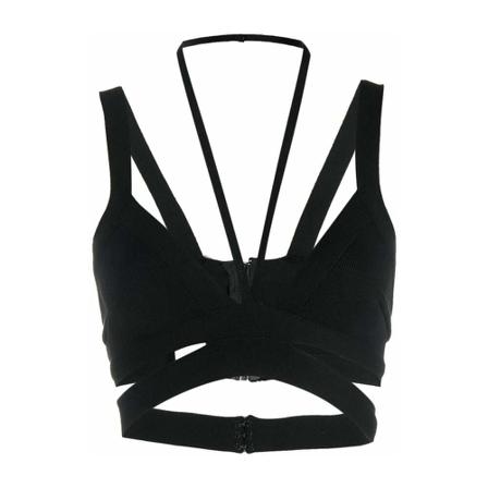 Andrea Adamo Sleeveless Tops Sort, Dame