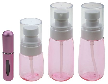 Senze Rejseflasker 3 stk, Tøj & Bolig, Rejsetilbehør, Rejseflasker