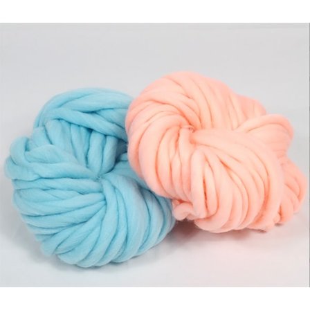 Stickad filt ull stickningstråd tjock garnboll grov ull arm stickad