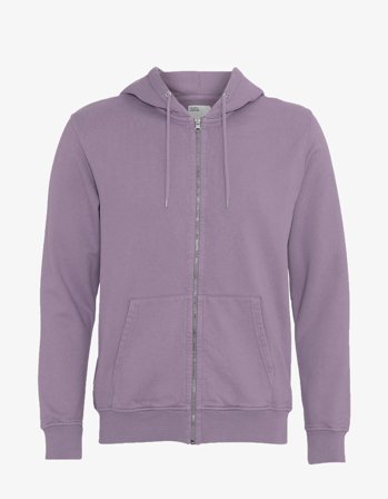 Classic Organic Zip Hood - Purple Haze - XL
