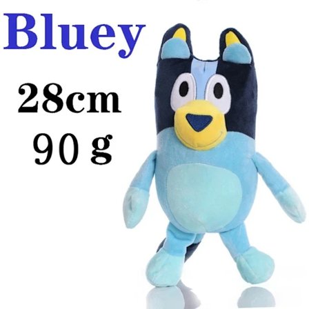 Plysj Hund Bingo Familie Plysj Leketøy Tegneserie Hund Myk Utstoppede Dyr