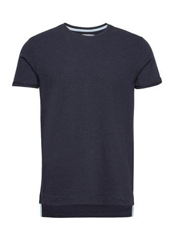 Barras Cn Tee Ss T-shirt Blå Calvin Klein Jeans
