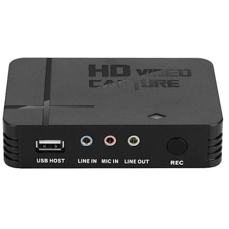 Spel Capture Hd 1080P Hdmi Video Capture Box Ypbpr Recorder för Xbox 360 & One / Ps3 Ps4 / Nintendo Switch / Nintendo Wii U Etc Inspelning YEMAESRE