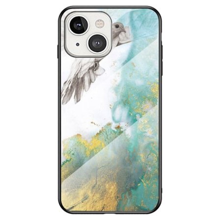 Fantasy Marmor iPhone 14 Plus skal - Flygande Duva Marmor