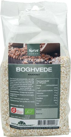 Natur Drogeriet Boghvede knækket Ø 500 g, Helse & Madvarer, Pasta, Ris & Bælgfrugter, Øvrigt