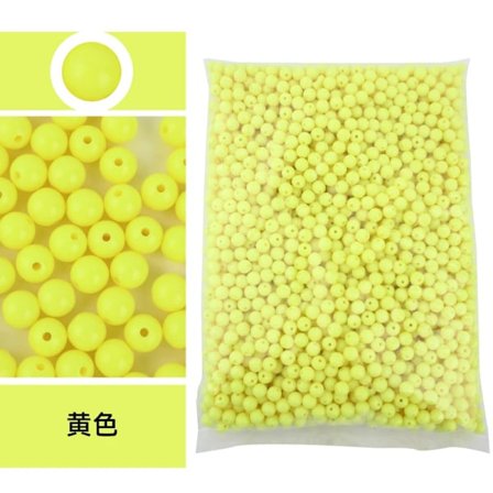 Godisfärger Akryl Runda Pärlor 8Mm 4Mm 6Mm 10Mm 12Mm Spacer Pärlor För Nålsarbete & Smycker Tillverka 3 10mm 20pcs