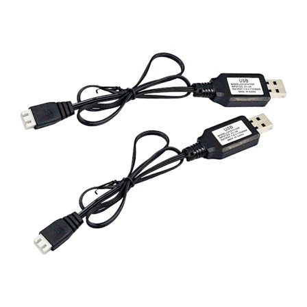 Sikker 7,4V batterilader med overladnings- og overopphetingsbeskyttelse for barneleker