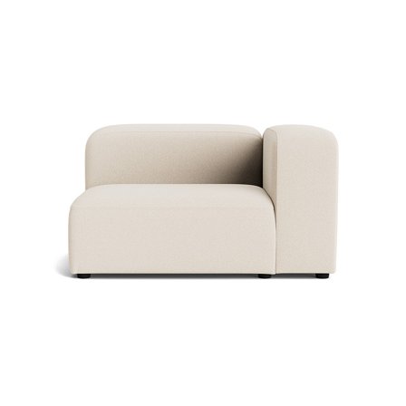 Milo XL hjørnemodul, højrevendt - Loop Creme - 100x130x72 - Sofa