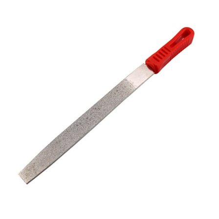 Multifunktionel 250mm Elektropletteret Diamantfil Perfekt til Filning af Glas Keramik Sten Carbid Guld Platin Sølv[qb]