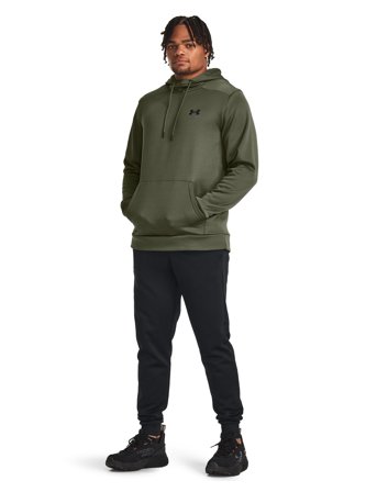 Under Armour Ua Armour Fleece Hoodie - Khaki green - M