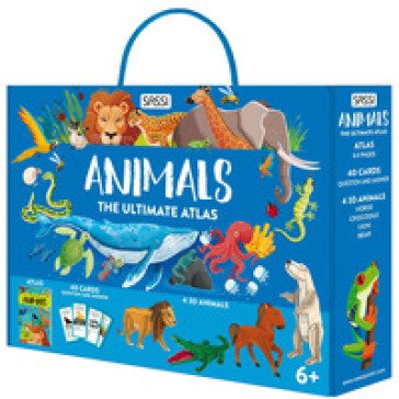 The ultimate atlas. Animals. Nuova ediz. Con 40 carte. Con puzzle Giulia Pesavento