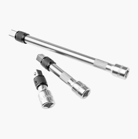 Förlängare med snabbfäste 1/2" 3 st.