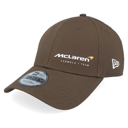 New Era - Marrón adjustable Gorra - McLaren F1 Essential 9FORTY Brown Adjustable @ Hatstore