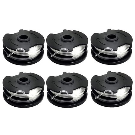 6 stk. til Parkside plæneklipper trådspoler reservedel græstrimmer spoler, tlp-01 [DB]