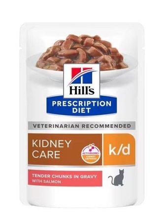 Hill's Hill's Prescription Diet k/d Laks Våtfôr til Katt - 85g