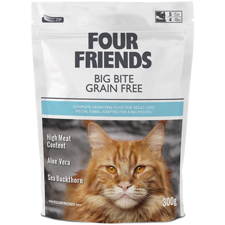 FourFriends - Cat Big Bite Grain Free Blue 2 kg - Katt - Kattefôr & kattemat - Tørrfôr for katt - ZOO.no