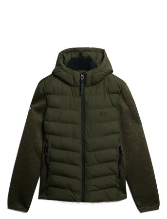 Superdry | Hooded Storm Knit Hybrid Jkt | XL
