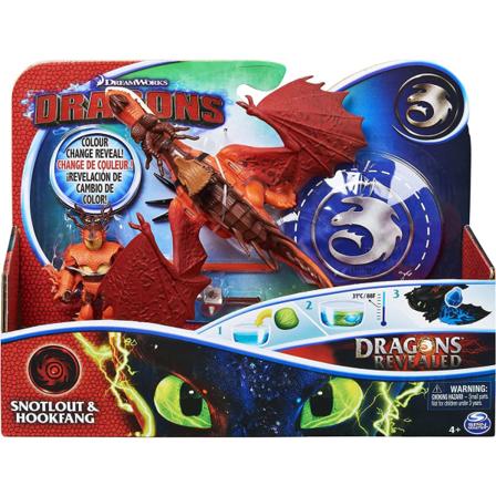 Dragons Revealed Snootlout & Hookfang - Barn - Leksaker - Figurer