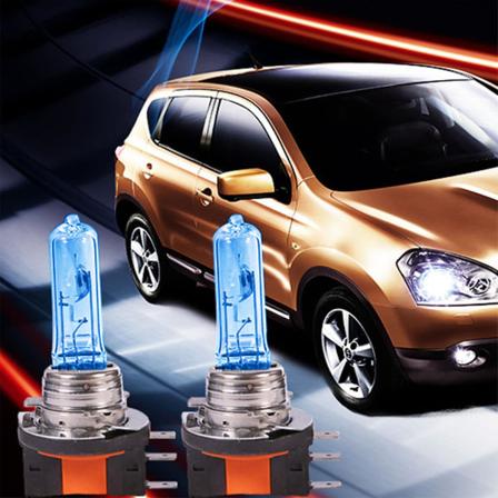 2 kpl H15 halogeenivalkoisia sumuvalolamppuja, yhteensopiva autojen kanssa