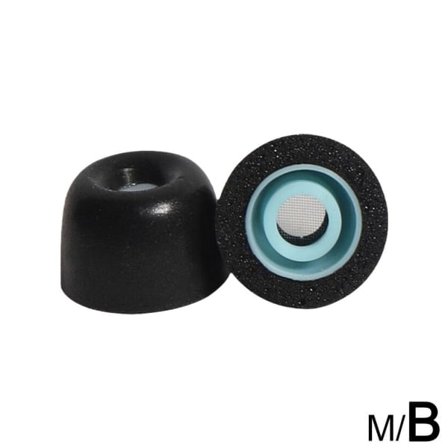 NYE Hukommelsesskum Ørepropper til WF 1000XM5 Øretelefoner Ørepropper Ørepropper F Sort