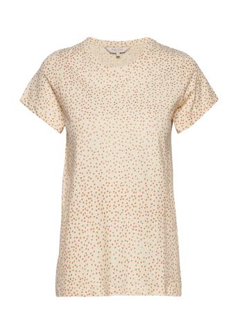 Rata Gold T-shirts & Tops Short-sleeved Kermanvärinen Part Two