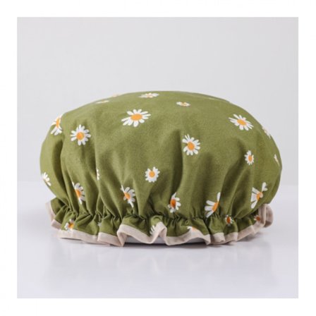 Duschmössor Dubbla Lager Badmössor Vattentäta Designade Satinfodrade Håller Håret Torrt