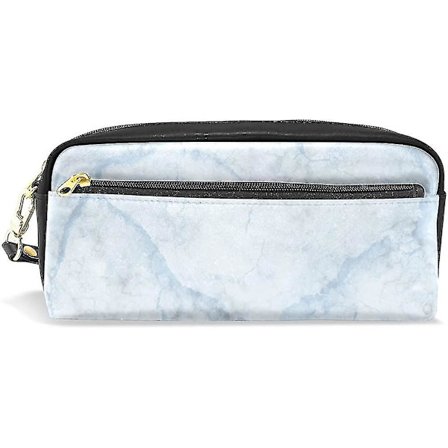 Blyantveske. Pennveske Sminkepung Lommebok Stor Kapasitet Marmor Vanntett Av