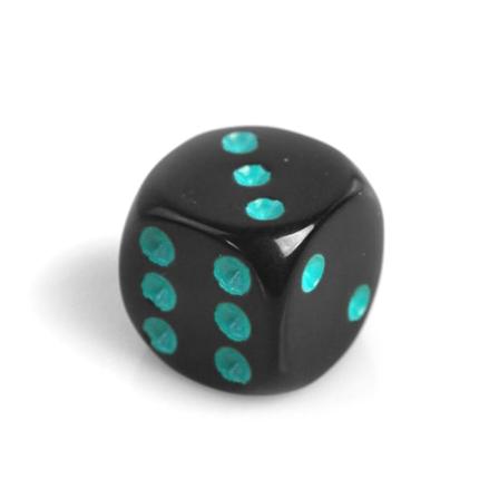 Akryl terning terning terning HIMMELBLÅ sky blue