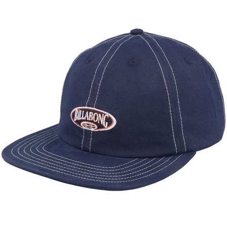 Billabong - Blauw adjustable Cap - Bad Dog Midnight Blue Strapback @ Hatstore