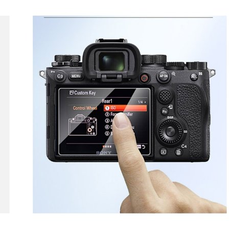 3-pack skärmskydd i härdat glas för Sony HX90 kamera