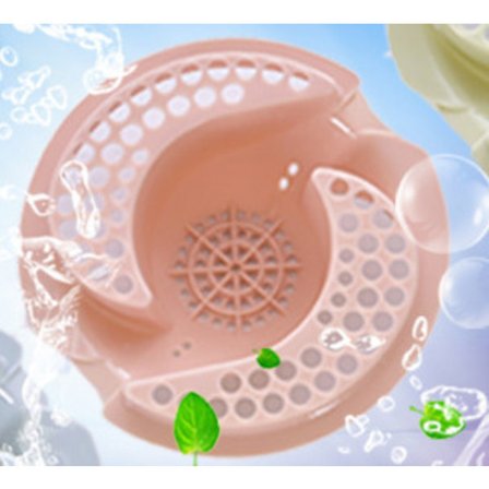 Pink Vask Filter Afløb Dæksel Hår Catcher Vask Filter Afløb Filt