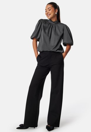 BUBBLEROOM Chimney Collar Puff Sleeve Blouse Klær