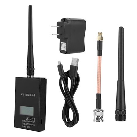 Frekvenstæller JK560S til Baofeng Walkie Talkie Decoder 1-30w 100-520MHz CTCSS/DCS Antena