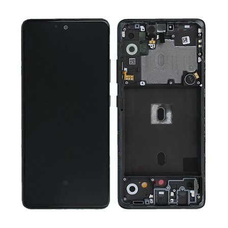 Samsung Galaxy A51 5G (SM-A516B) LCD Skärm med Display Original - Svart