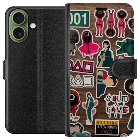 Kompatibelt Plånboksfodral till Apple Apple iPhone 17 Squid Game 2 - Klistermärken