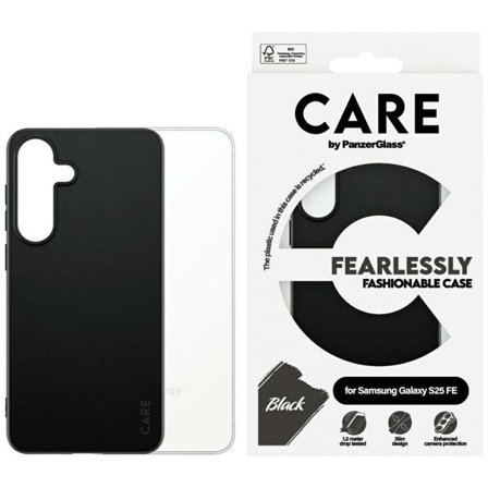 CARE by PanzerGlass Moteveske for Samsung Galaxy S25 FE - Svart