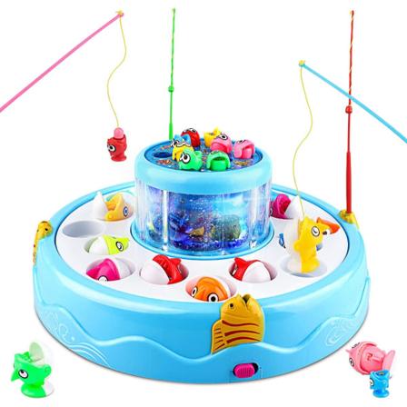 Kalastuslelut Sähköinen Moninpeli Magneettinen Kalastussetti Leikkikalut