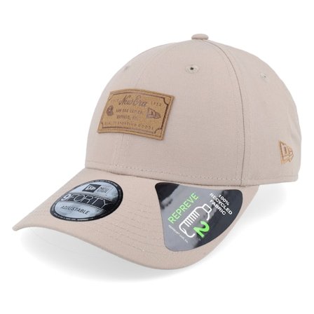 New Era - Grau adjustable Cap - New World 9FORTY Stone Adjustable @ Hatstore