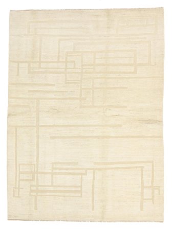 Anudada A Mano Berber Style Alfombra 176X239 De Lana Amarillo/Naranja